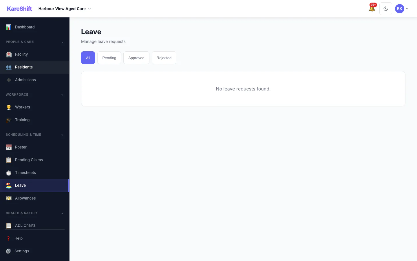Resident Leave