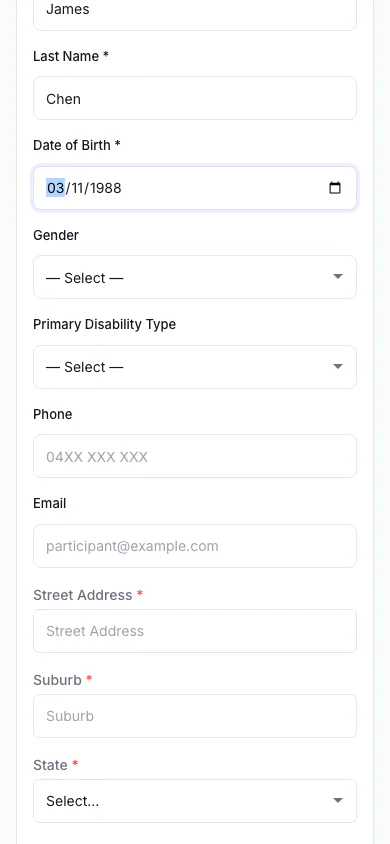 MMM Auto-Fill — Mobile View