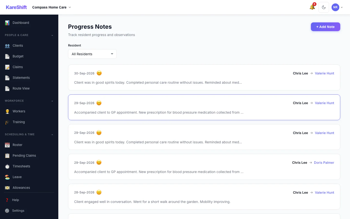 Progress Notes