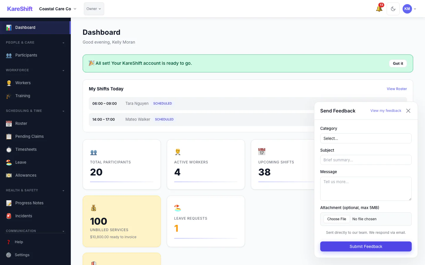 Feedback Widget