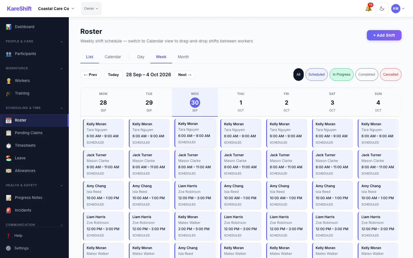 Roster
