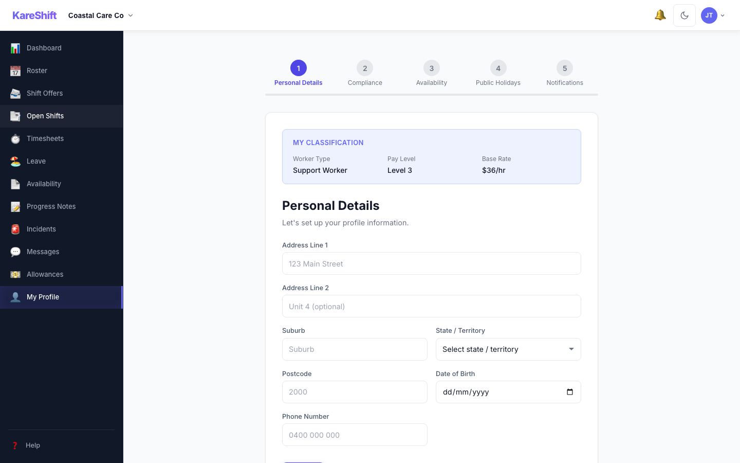 Onboarding