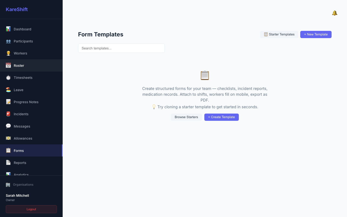 Custom Forms