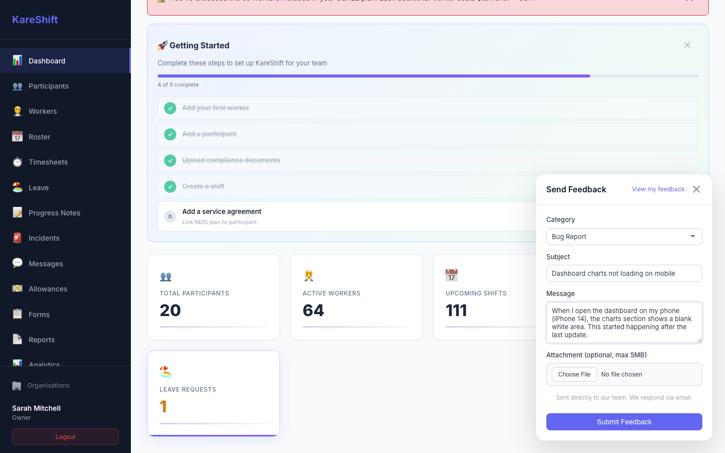 Feedback Widget