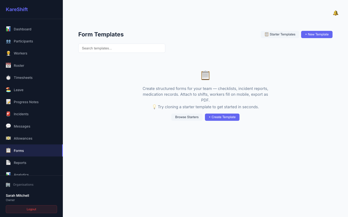 Custom Forms