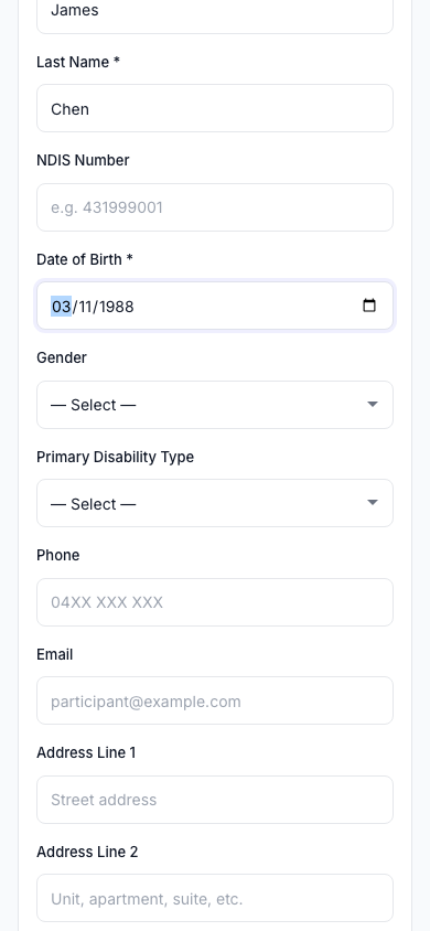 MMM Auto-Fill — Mobile View