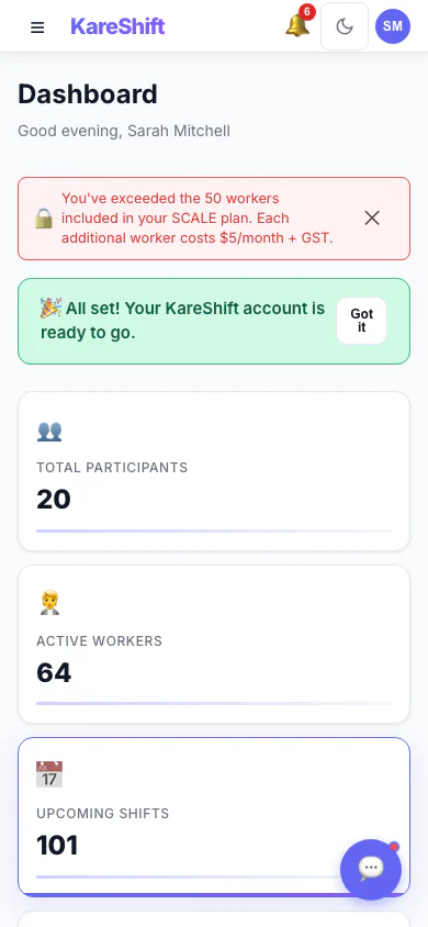 Unbilled Services — Mobile