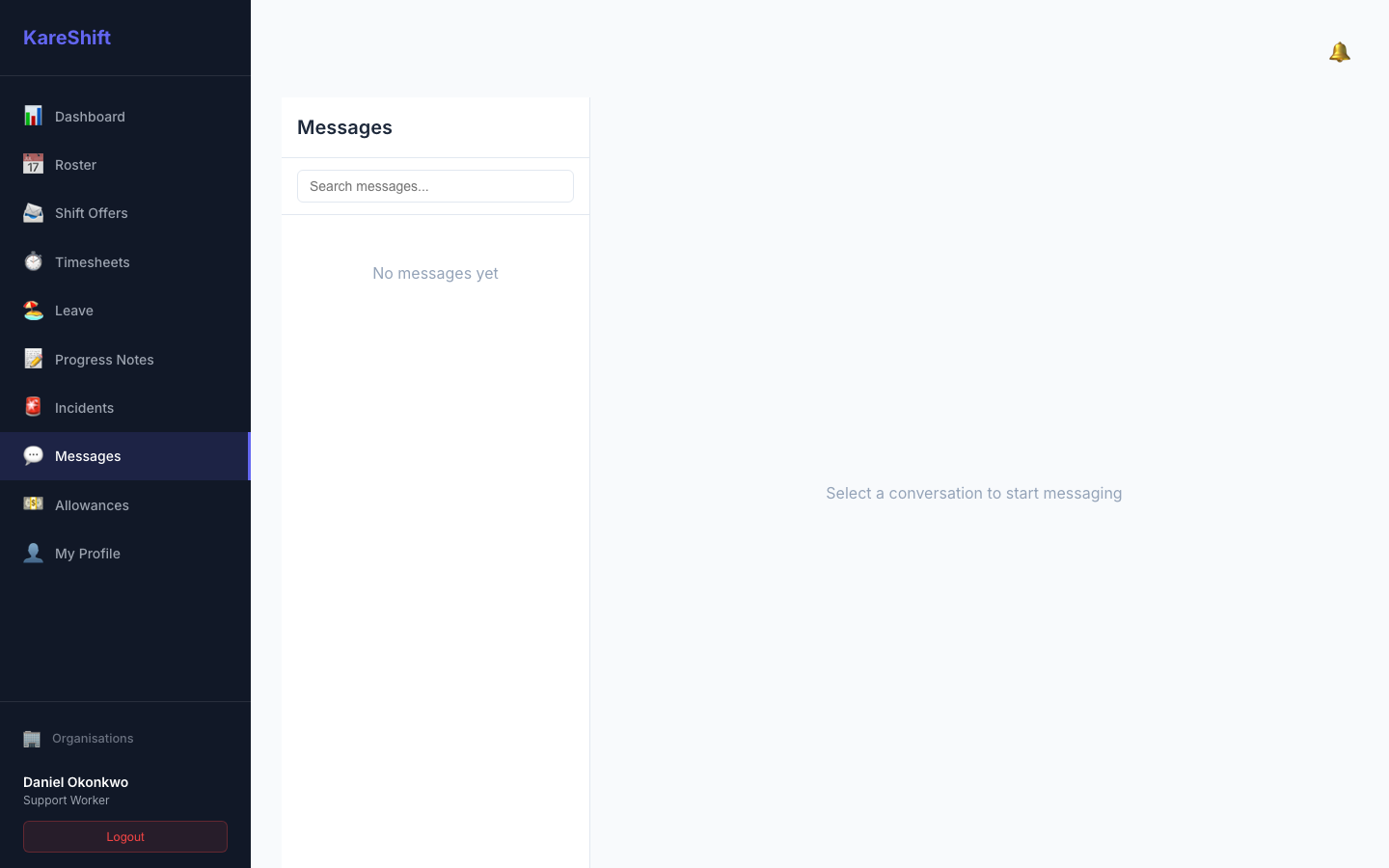 Worker Messages