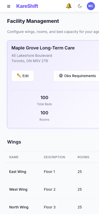 Facility — Mobile