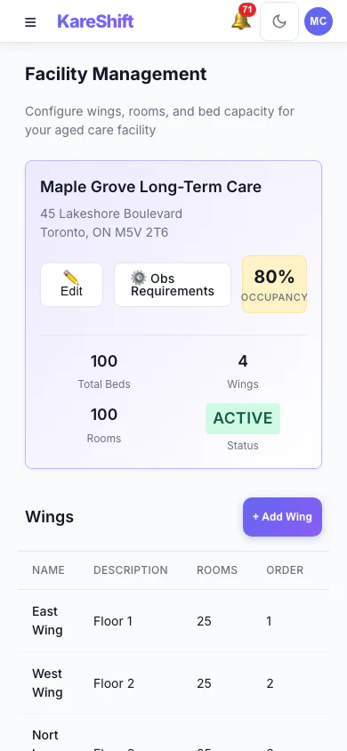 Facility — Mobile