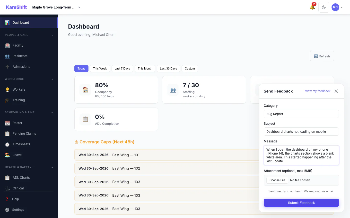 Feedback Filled
