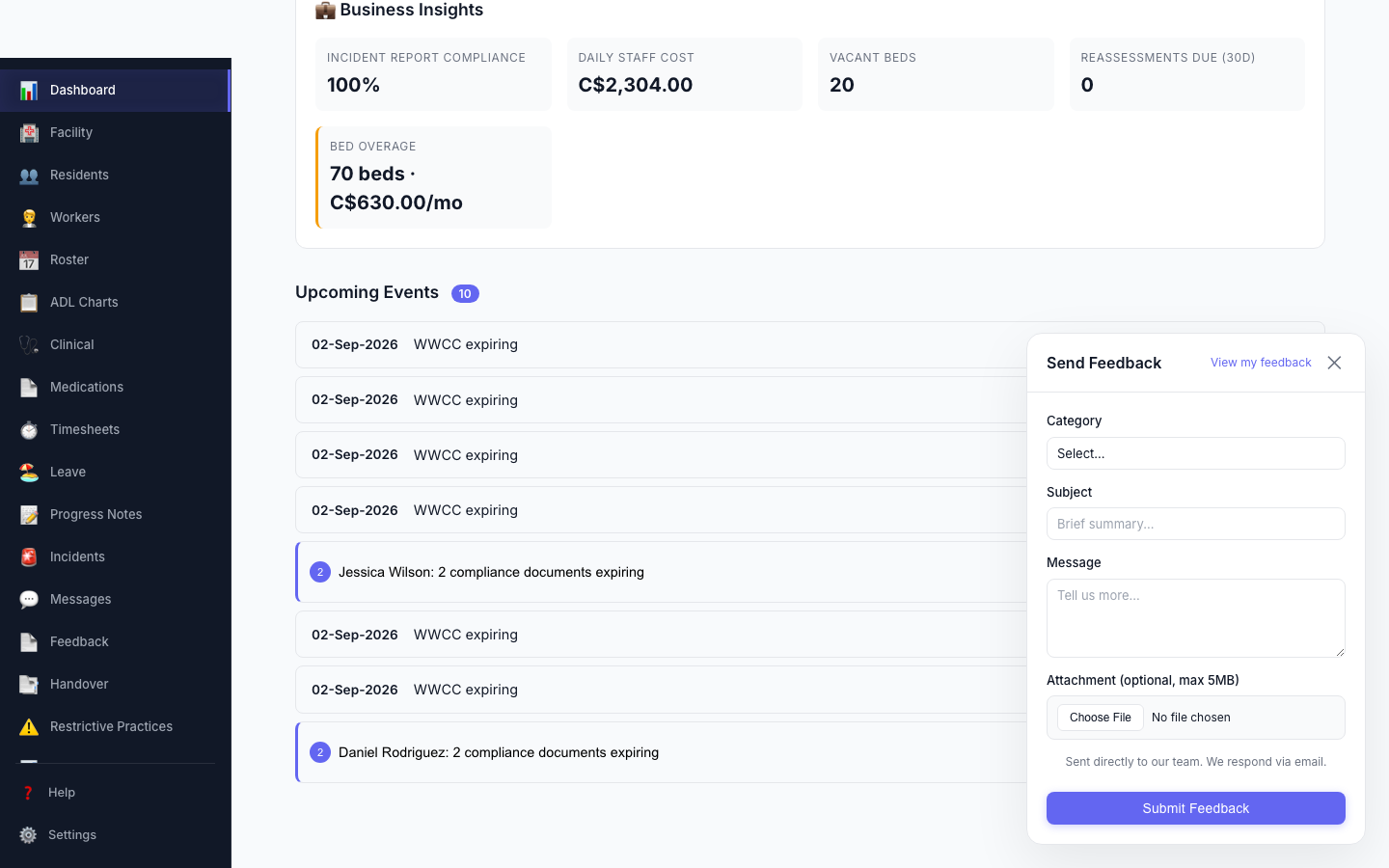 Feedback Widget