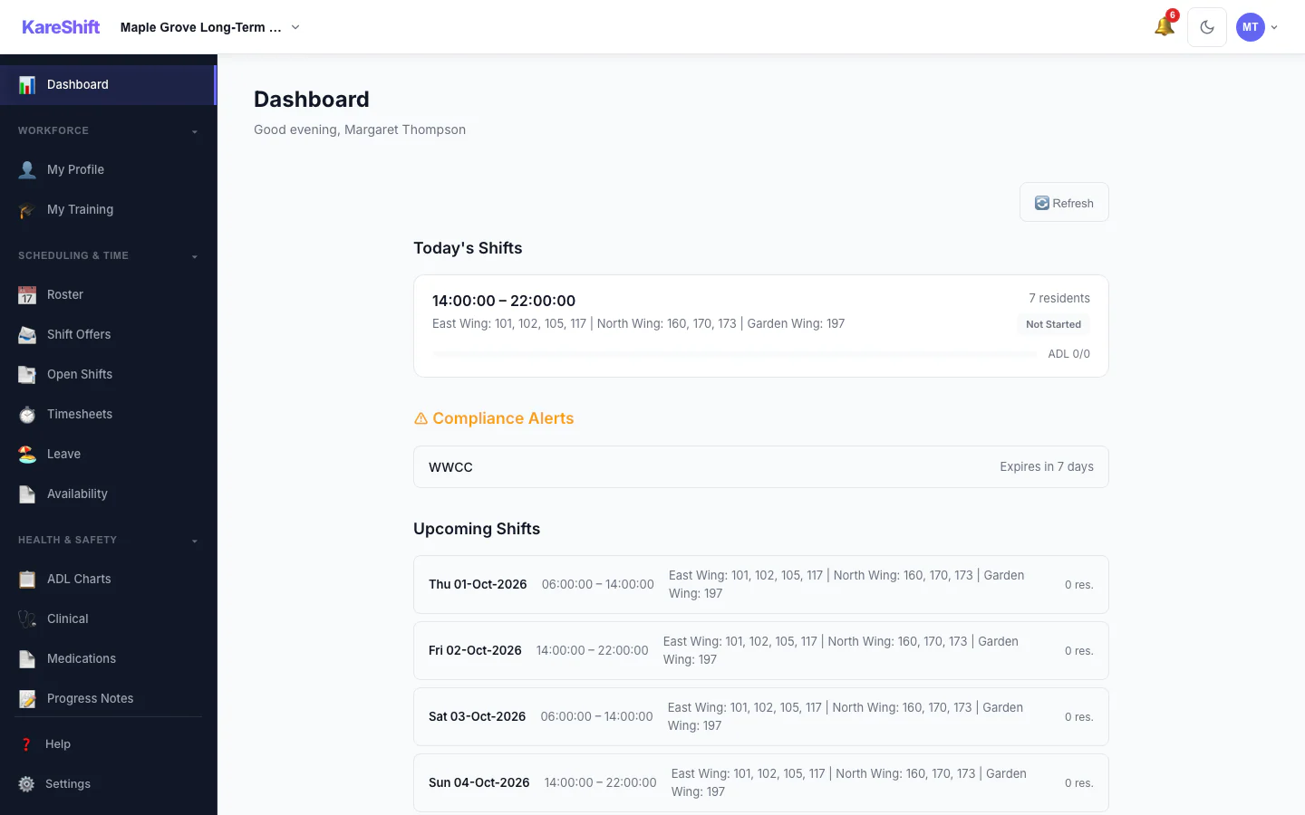 Worker Dashboard