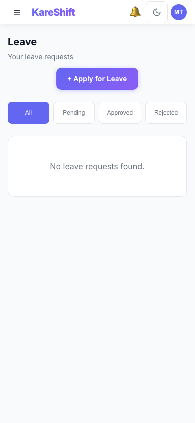 Leave — Mobile