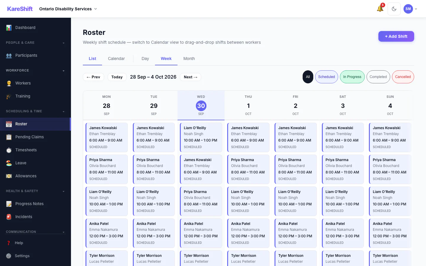 Roster Management