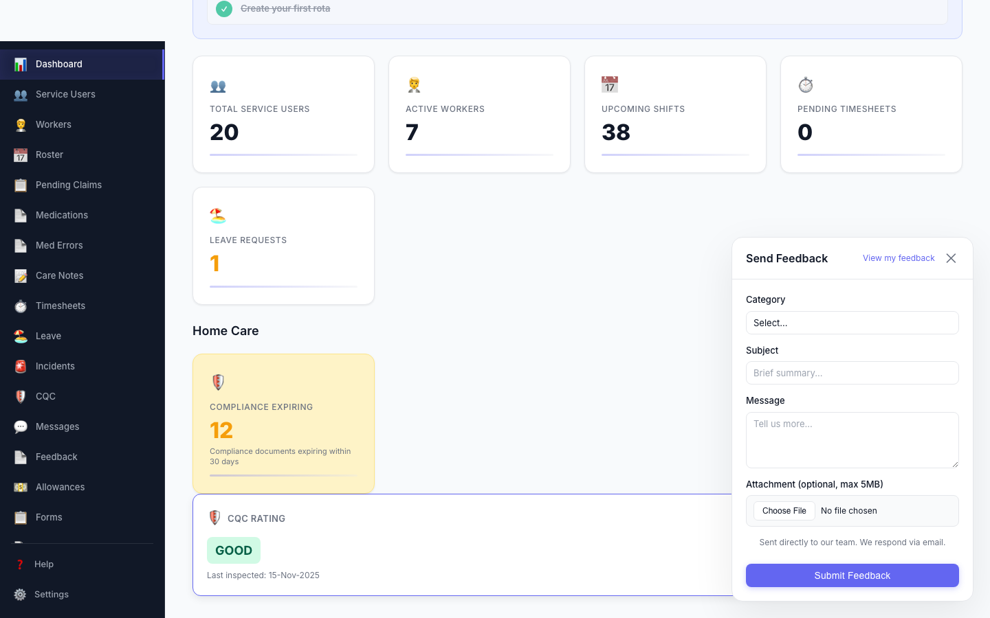 Quick Feedback