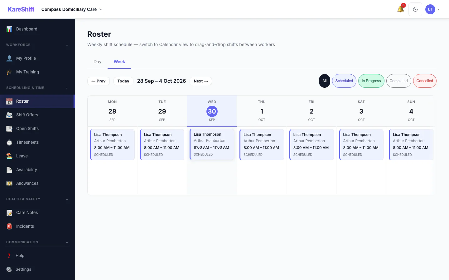 Worker Rota