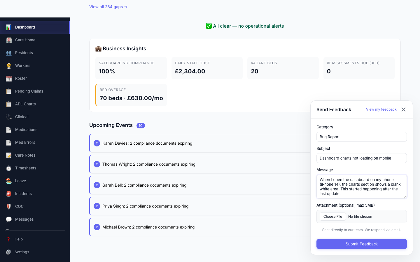 Feedback Widget