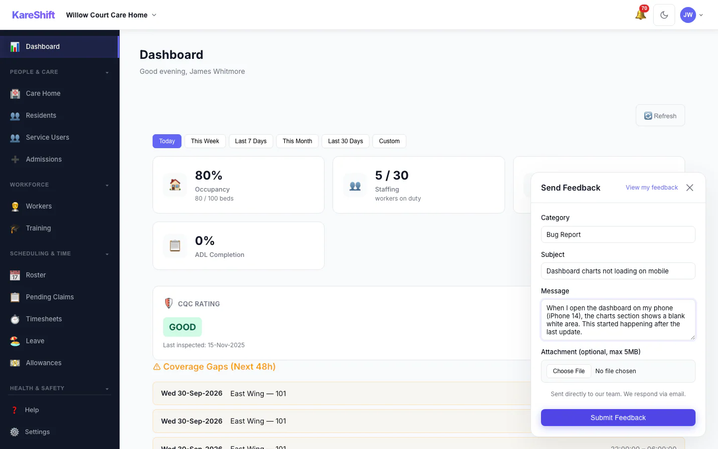 Feedback Widget
