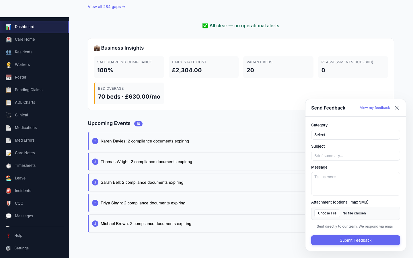 Quick Feedback