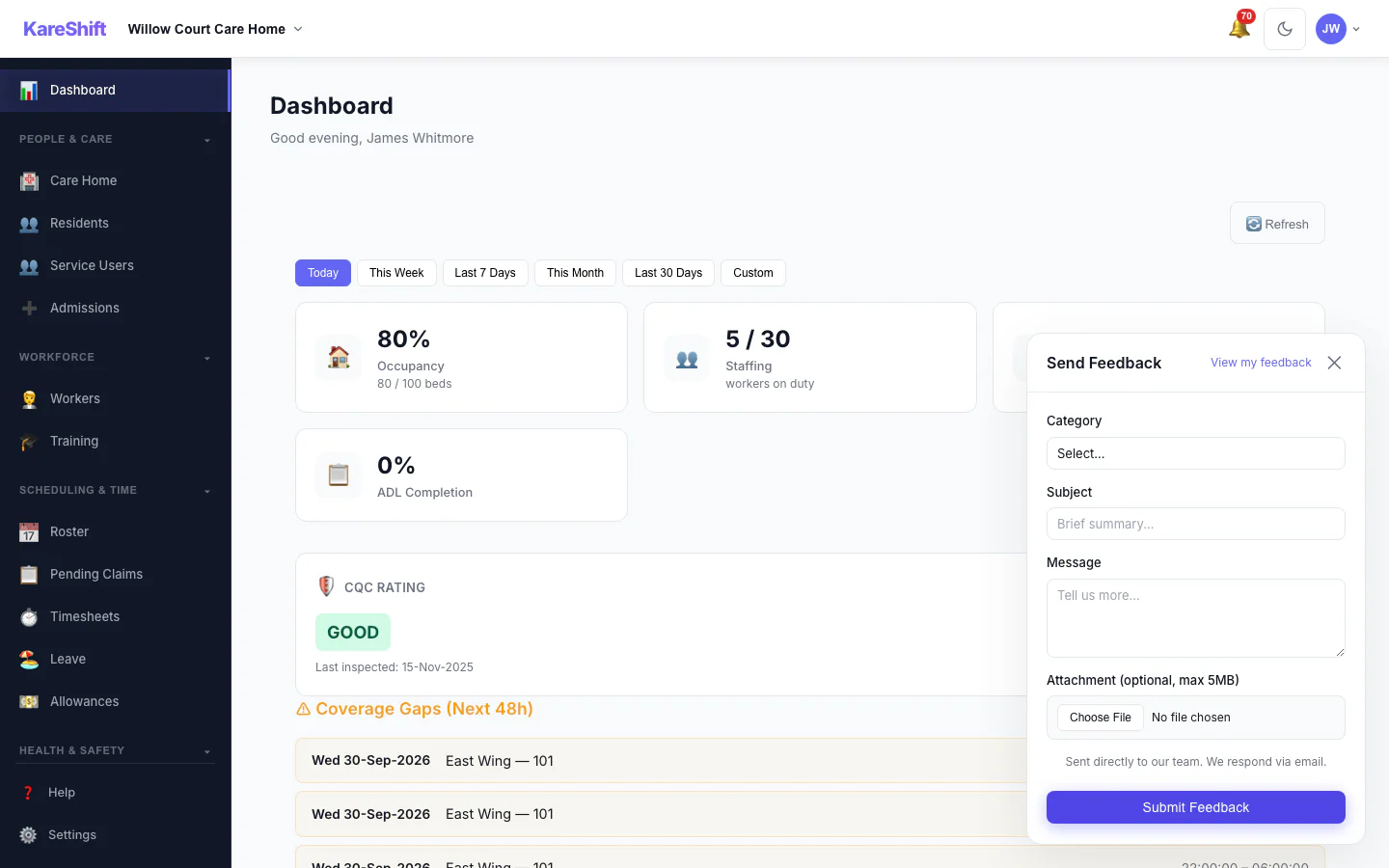 Quick Feedback