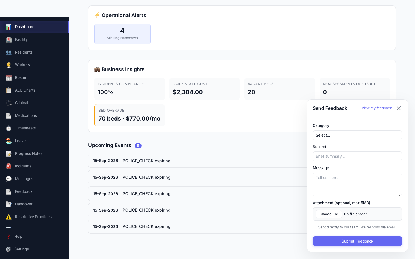 Feedback Widget