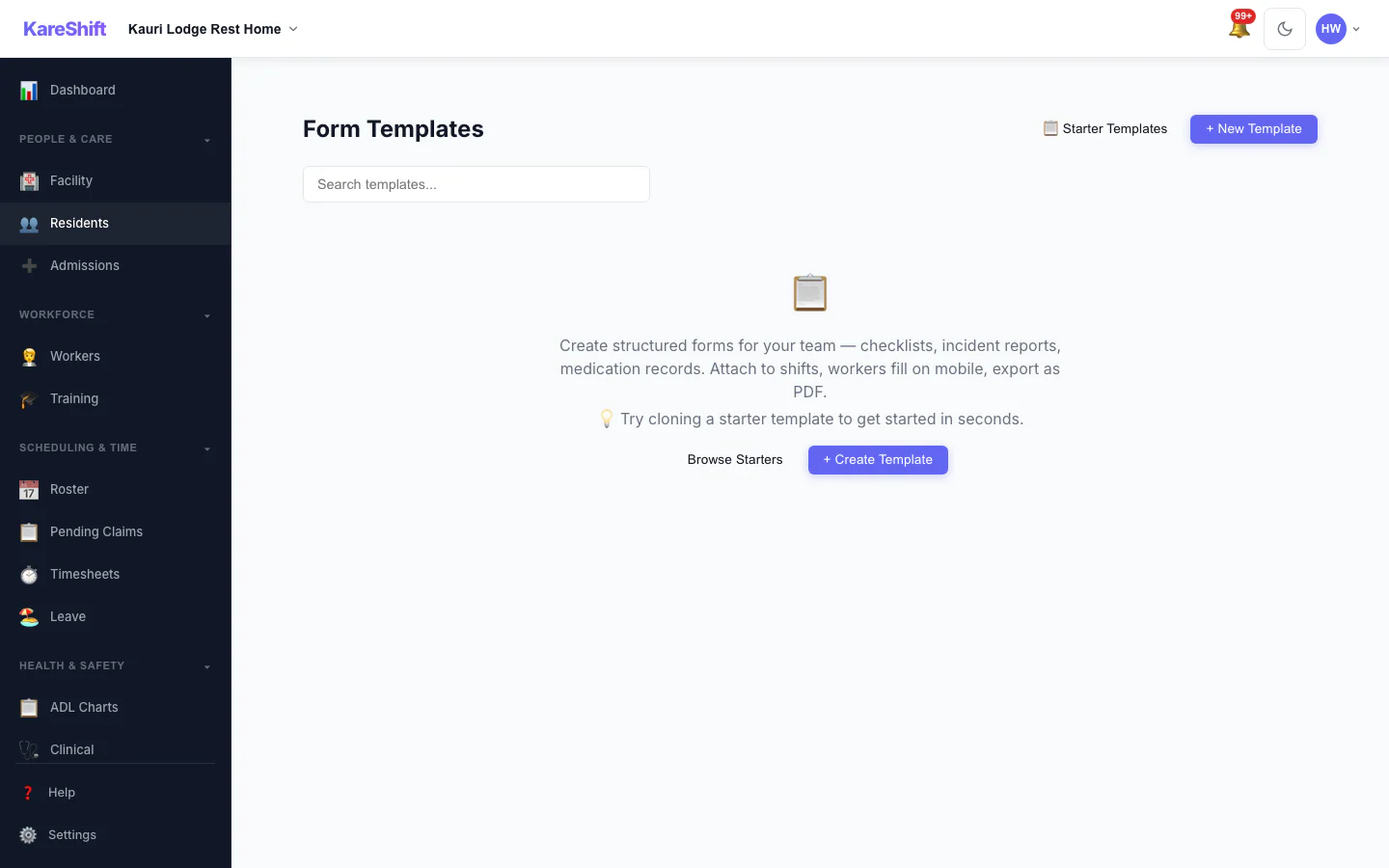 Custom Forms