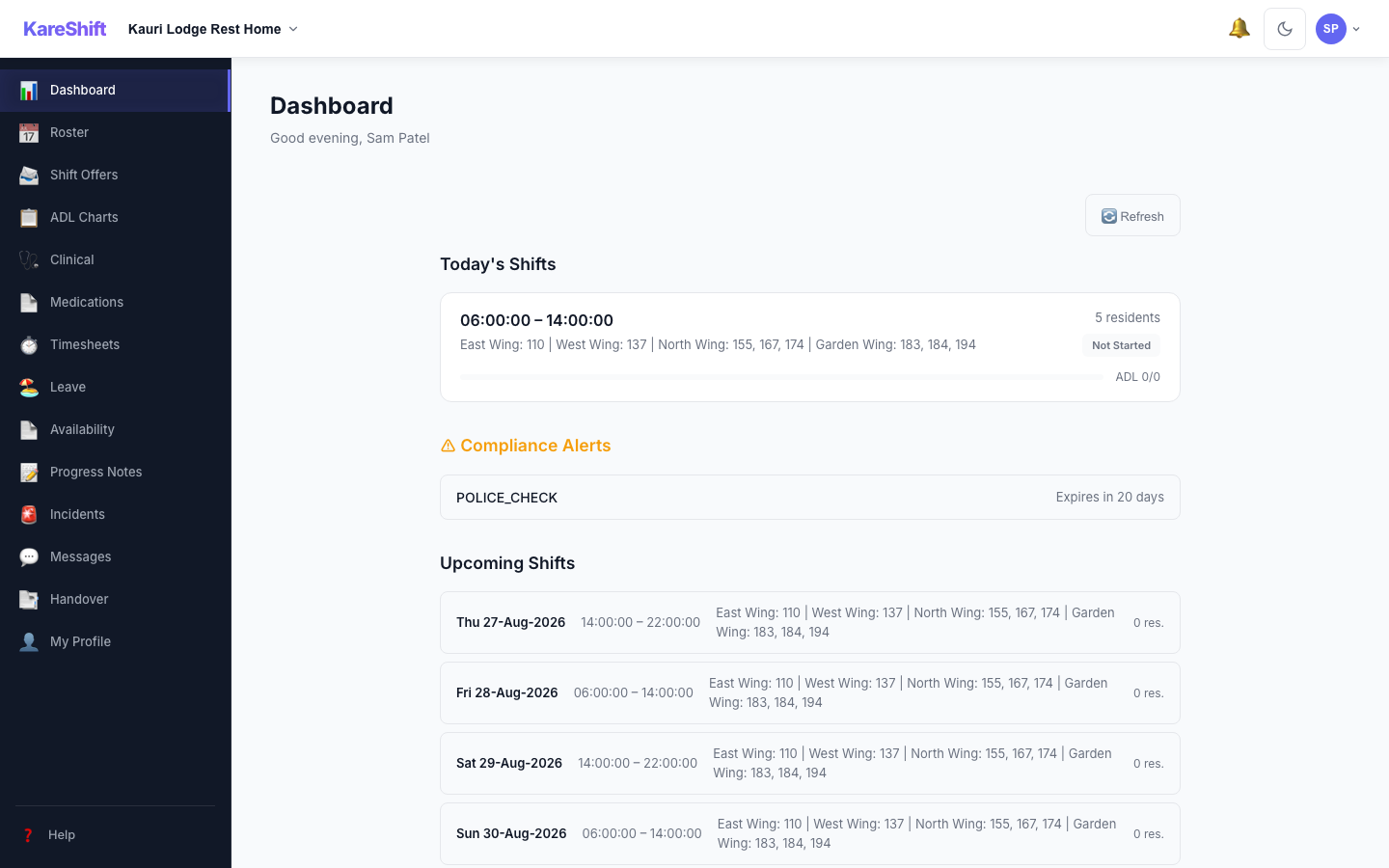 Worker Dashboard