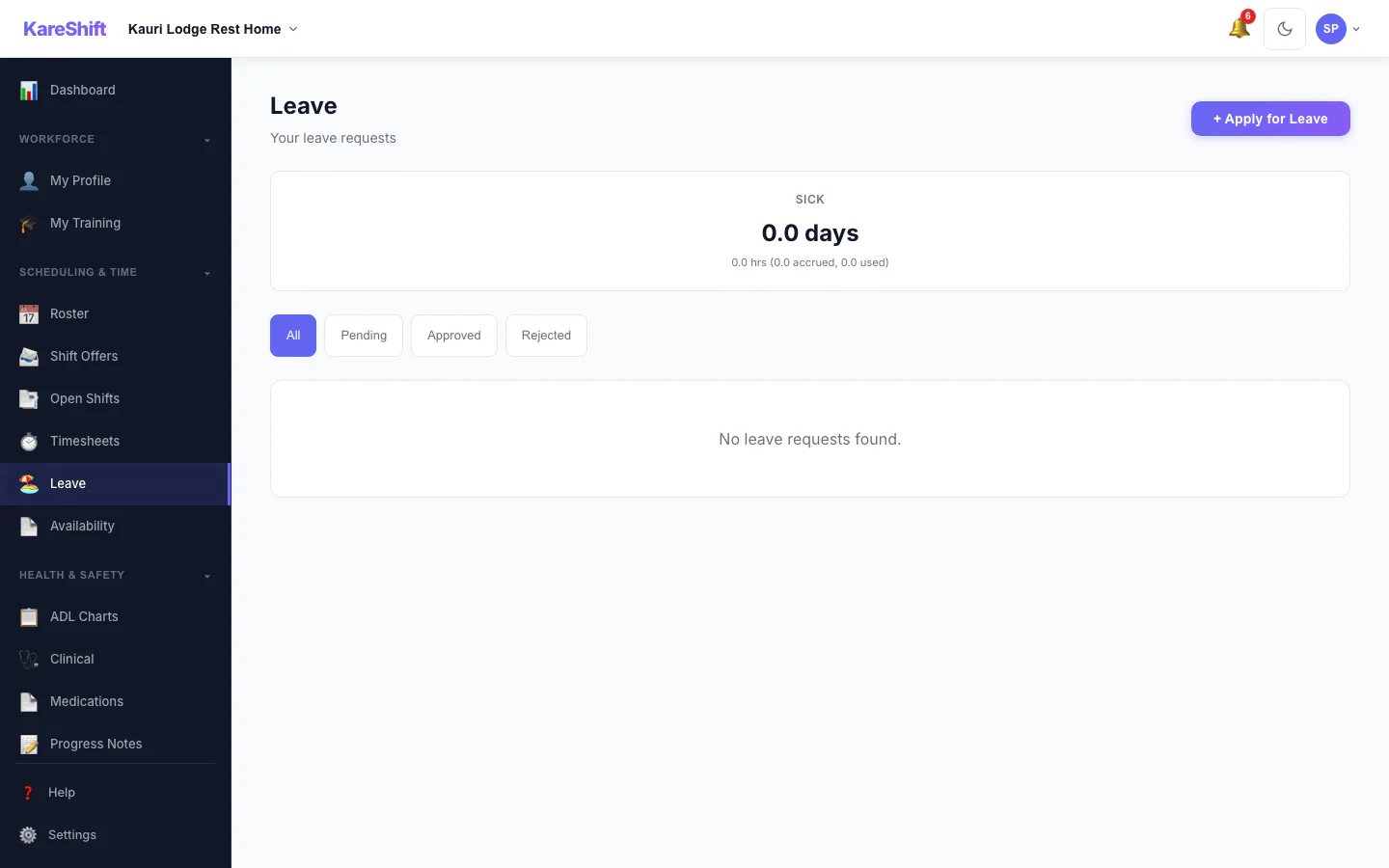 Worker Leave