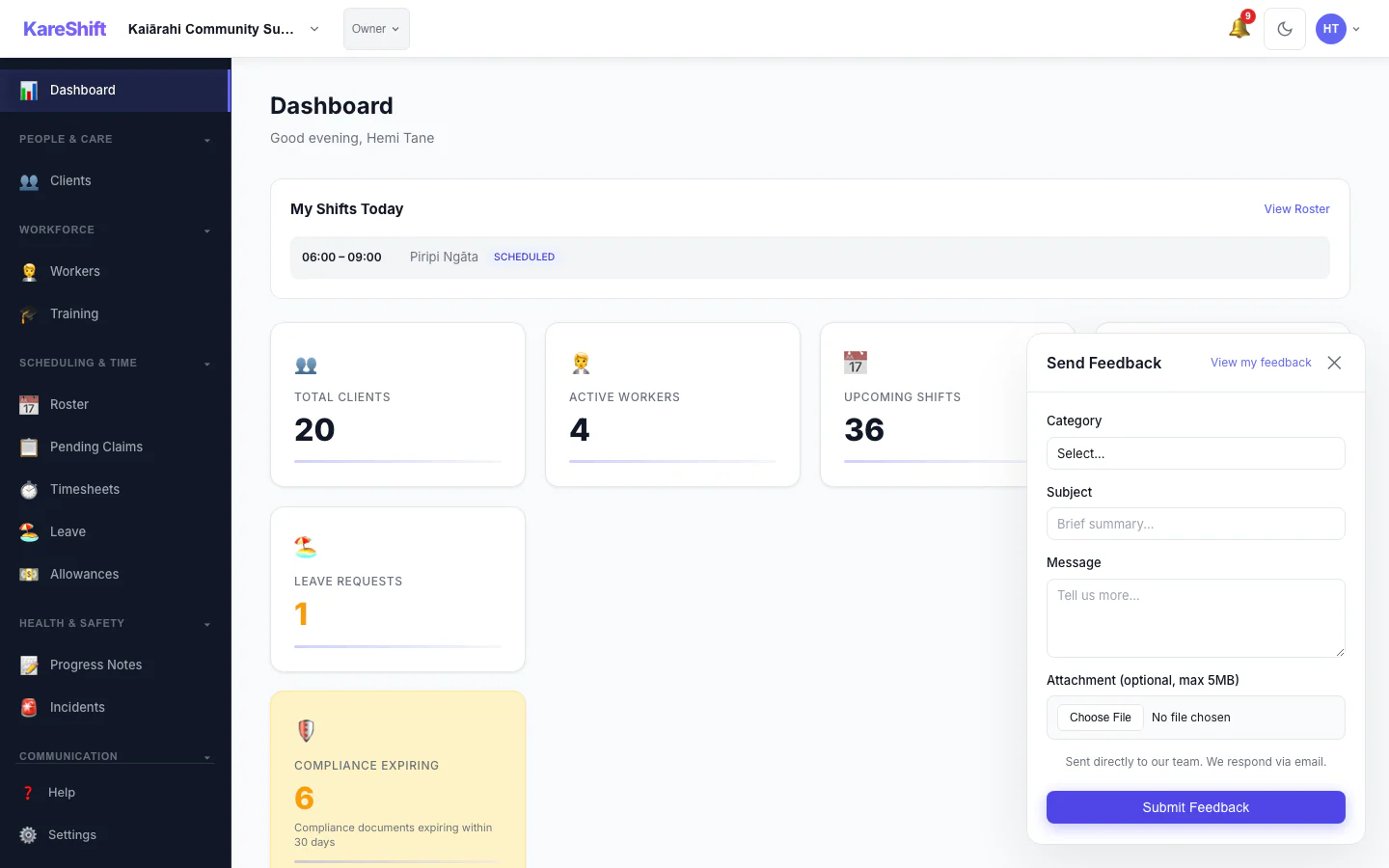 Feedback